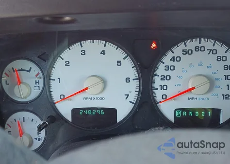 2005 Dodge Ram 1500 Slt/Laramie z USA, uszkodzony, nr VIN 1D7HA18N55J634675